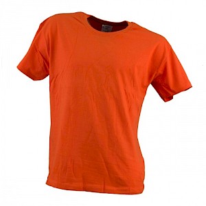 T-Shirt męski pomarańczowy