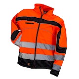 Kurtka SOFTSHELL pomarańczowa - zdjęcie 1