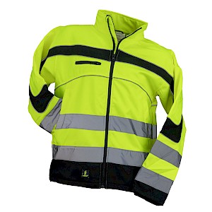 Kurtka SOFTSHELL żółta