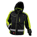 Y-8365 YELLOW KURTKA MĘSKA OCIEPLANA - zdjęcie 2