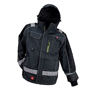 Y-8369 GREY KURTKA MĘSKA OCIEPLANA