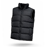 M-2028 BLACK BEZRĘKAWNIK  NA POLARZE - zdjęcie 1